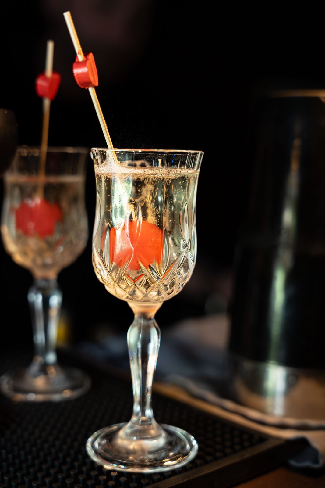 Craft cocktails at the Lounge Bar, Arka Rooftop Tirana